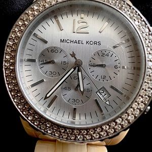 Michael Kors Madison Chronograph Glitz Watch MK-5598